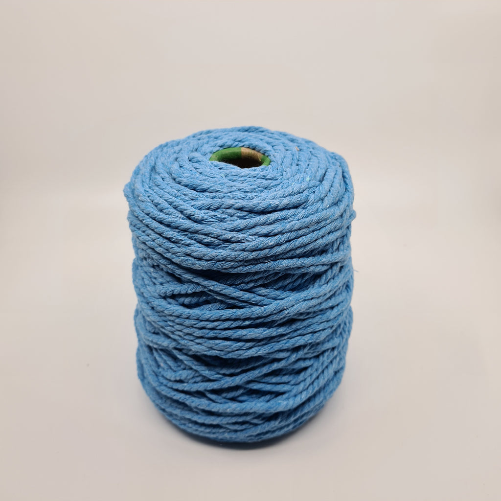 Macrame Cotton Rope - Sky Blue