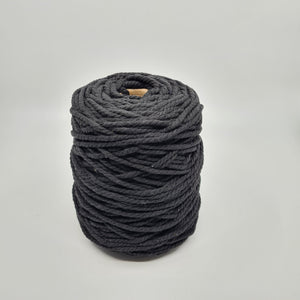 Macrame Cotton Rope - Black