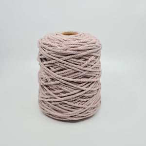 Macrame Cotton Rope - Mushroom Pink