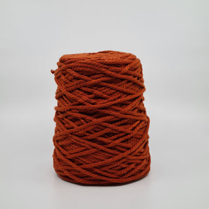 Macrame Cotton Rope - Rust