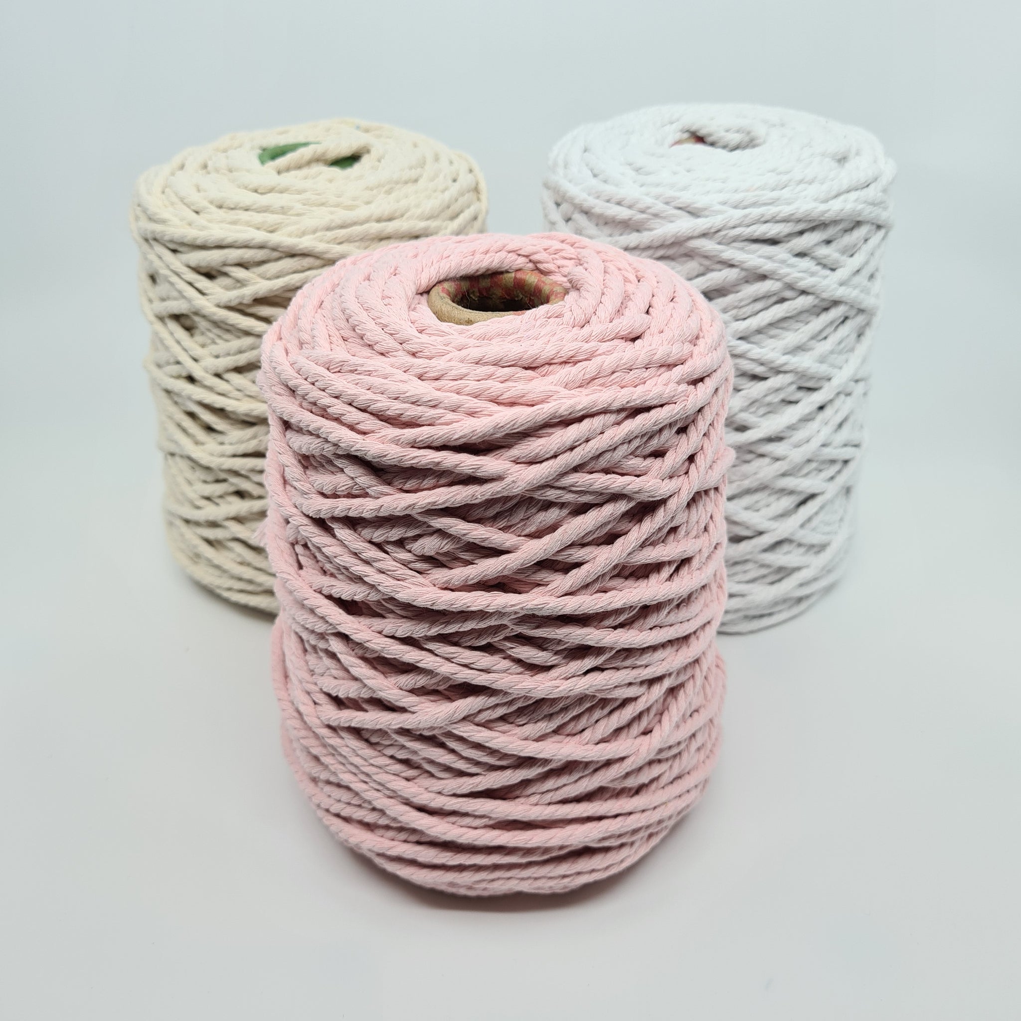 Macrame Cotton Rope - Soft Pink
